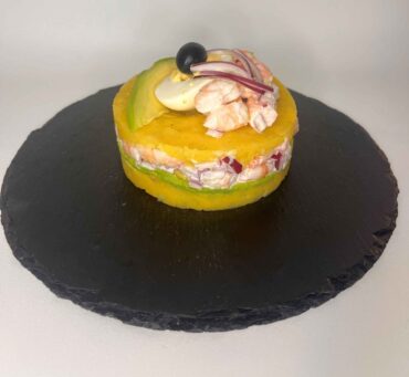 Shrimp Causa Limena